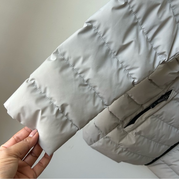 32 Degrees Heat Women Puffer Jackets Size L Beige Fall Winter Cozy Light Comfy - Picture 9 of 12